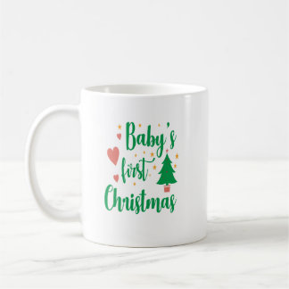Baby's first Christmas mug