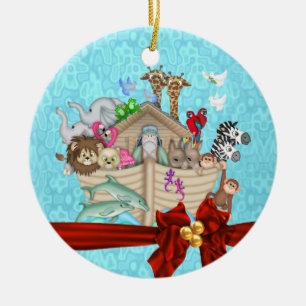 BABY'S FIRST CHRISTMAS NOAHS ARK ORNAMENT