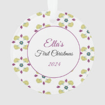 Baby's First Christmas Ornament