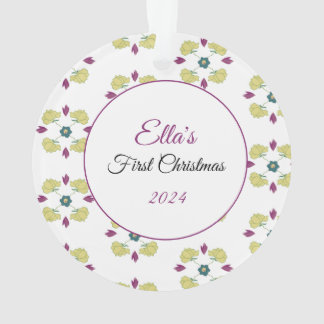 Baby's First Christmas Ornament