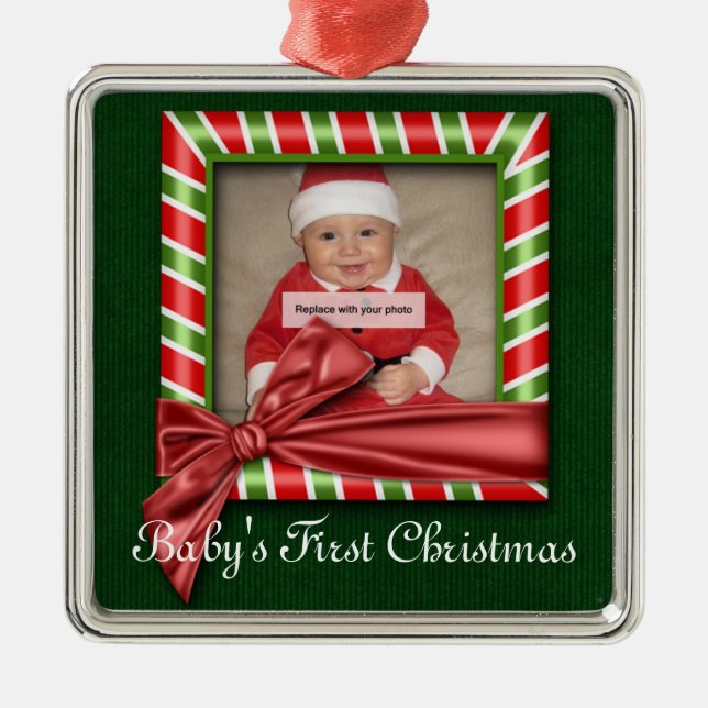 Baby's First Christmas Ornament (Front)