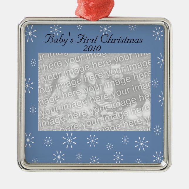 Baby's First Christmas Ornament (Front)