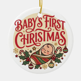 Baby's First Christmas Ornament