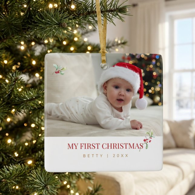Babys First Christmas Ornament (Creator Uploaded)