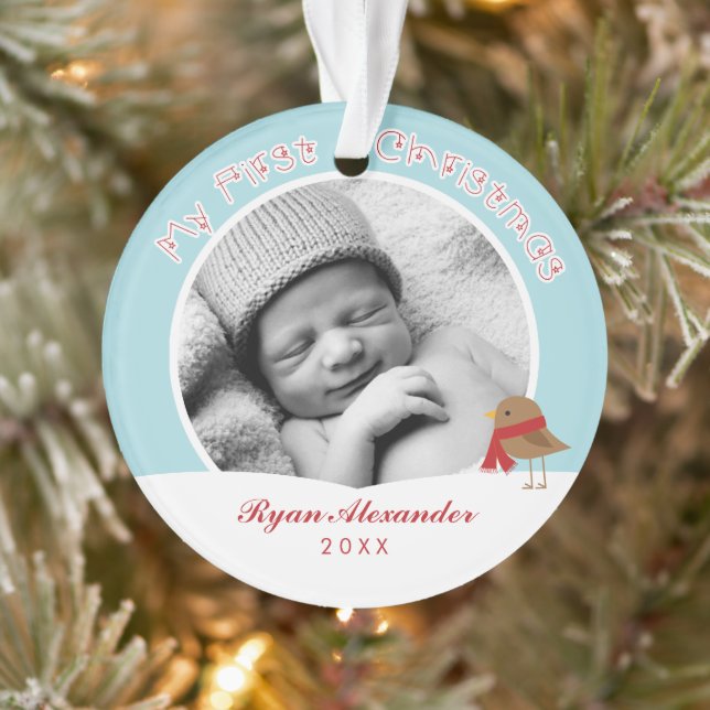 Baby's First Christmas Ornament (Tree)