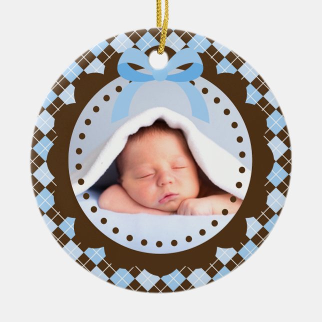 Baby's First Christmas Ornament (Front)