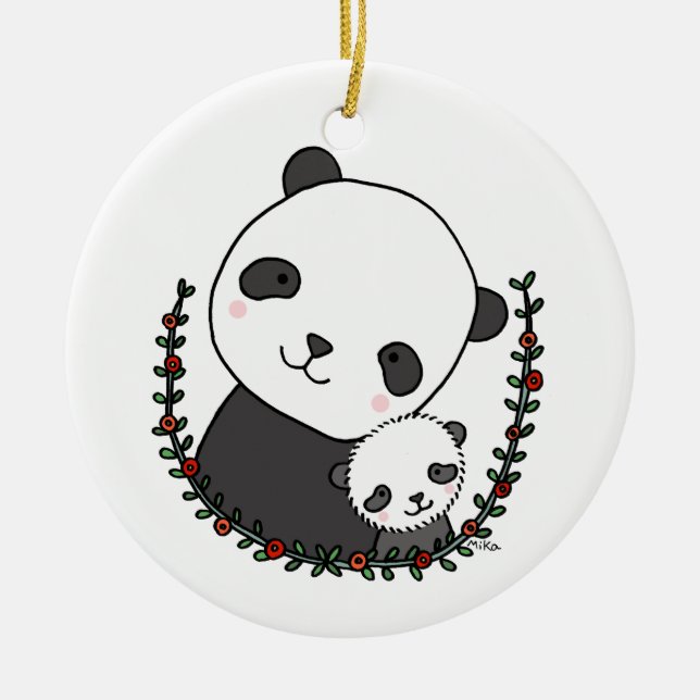 Baby's First Christmas Ornament Custom Ornament (Front)