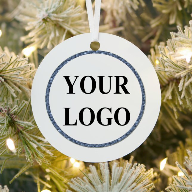 Baby's First Christmas Ornaments ADD LOGO Elegant  (Insitu)