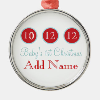 Baby's First Christmas Persoanlized Ornament