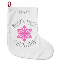 Baby's First Christmas - Personalise Name