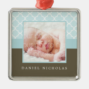 Baby's First Christmas Photo Frame Ornaments