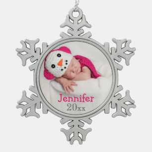 Baby's First Christmas Photo Ornament