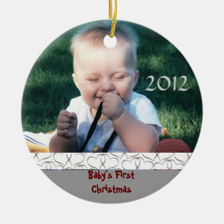 Baby's First Christmas Photo Ornament