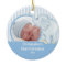 Babys First Christmas Photo Ornament Elelphant