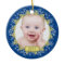Baby's First Christmas Photo Ornament - Snowflakes