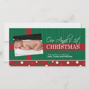 Baby's First Christmas Photocard Holiday Card