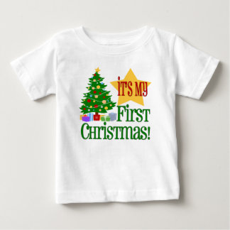 Babys First Christmas T-shirt
