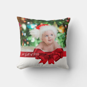 Baby's First Christmas! Throw Pillow Best Gift