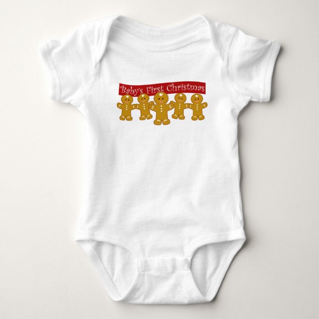 Baby's First Christmas Toddler Shirt (Front)