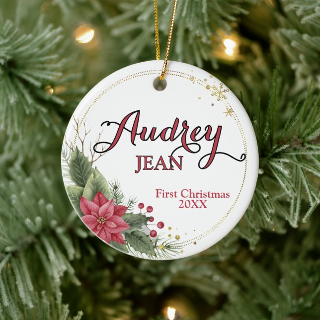 Baby's First Christmas Tree Ornament (Tree)