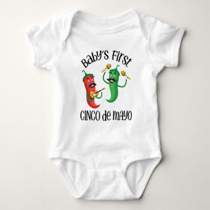 Baby's First Cinco de Mayo Baby Bodysuit