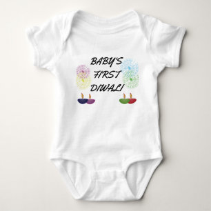 BABY'S FIRST DIWALI BABY BODYSUIT
