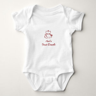 Baby's First Diwali Baby Bodysuit
