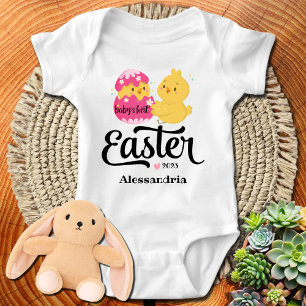 Baby's First Easter Personalised Baby Bodysuit