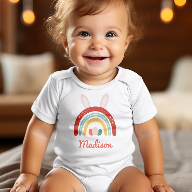 Baby's First Easter Personalised Baby Bodysuit (Creator Uploaded)