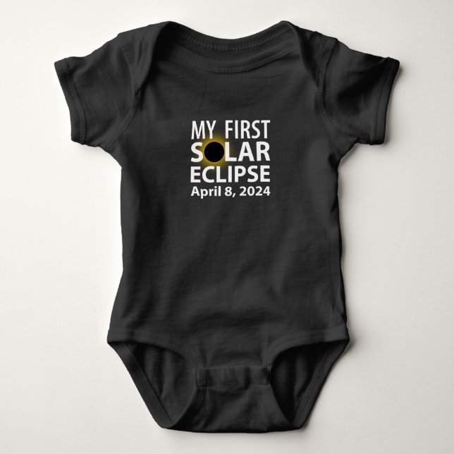 Baby's First Eclipse Baby Bodysuit (Front)