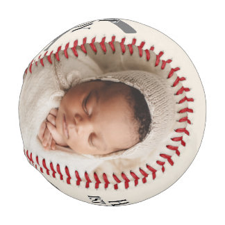 Baby's First Fathers Day Photo Collage Baseball