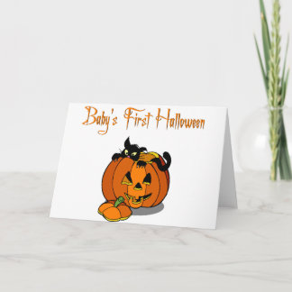 Baby's First Halloween Card