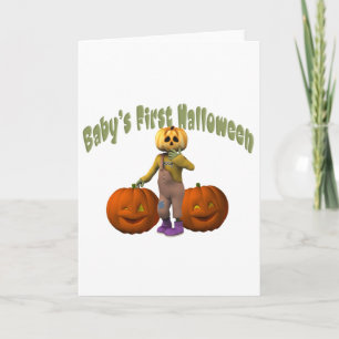 Baby's First Halloween Card
