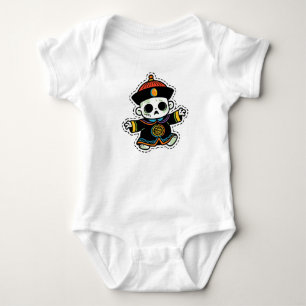 Baby's First Halloween Cute Chinese Zombie Baby Bodysuit