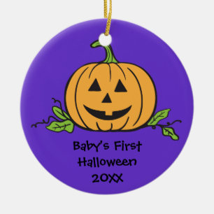 Baby's First Halloween Keepsake Gift Ornament