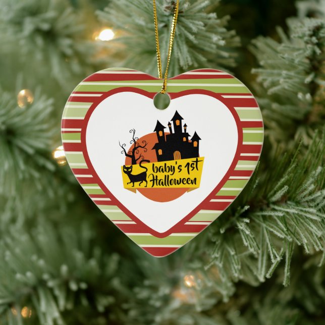 baby's first Halloween ornament (Tree)