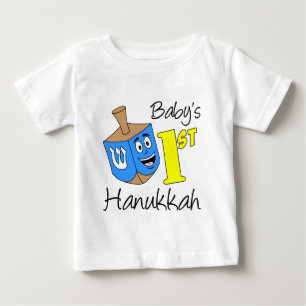 Baby's First Hanukkah Baby T-Shirt