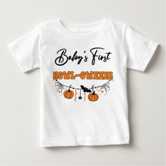 Baby's First Howl-oween! Baby T-Shirt