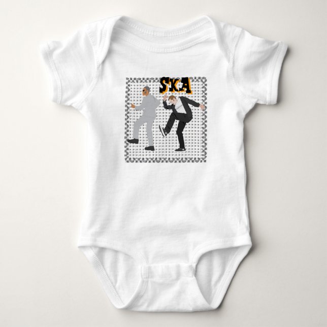 Baby's first Ska Threads! Baby Bodysuit (Front)