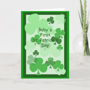 Baby's First St. Patrick's Card