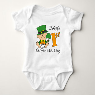 Baby's First St Patricks Day Baby Bodysuit