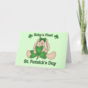 Baby's First St. Patrick's Day Card