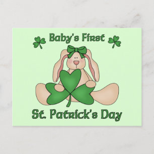 Baby's First St. Patrick's Day Postcard