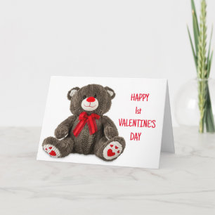 BABY'S "FIRST VALENTINE'S DAY" HOLIDAY CARD