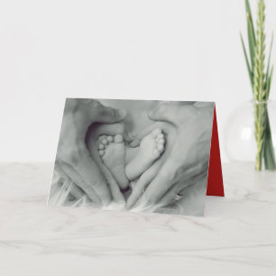 BABYS FIRST VALENTINES DAY WITH FAMILY CARD