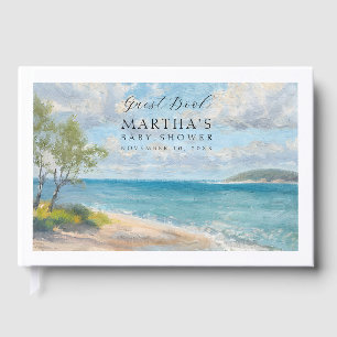 Baby's First Voyage Nautical Guest Book