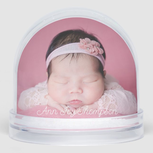 Baby's First Winter Snowglobe (Front)