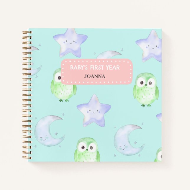 Baby's First Year Notebook (Front)