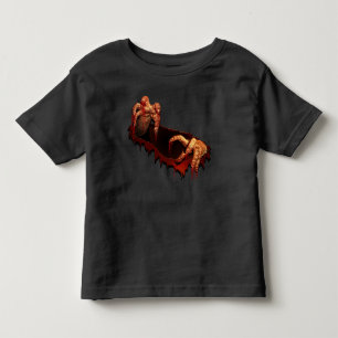 Baby's Halloween T-Shirt Gory Zombie Baby Shirts