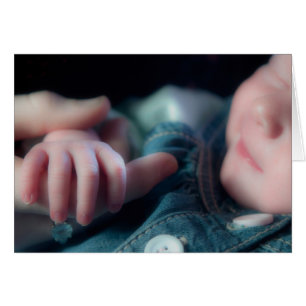 Baby's Hand  Card